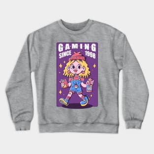 Gaming since 1998 Crewneck Sweatshirt